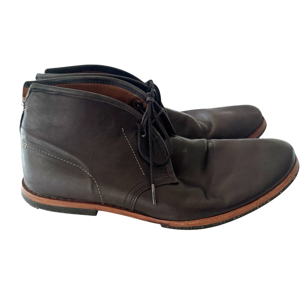Timberland Wodehouse Men's Chukka Boots Size 10 M Leather Black READ